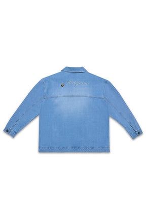 CHAQUETA HOMBRE ABEJA AZUL MEDIO