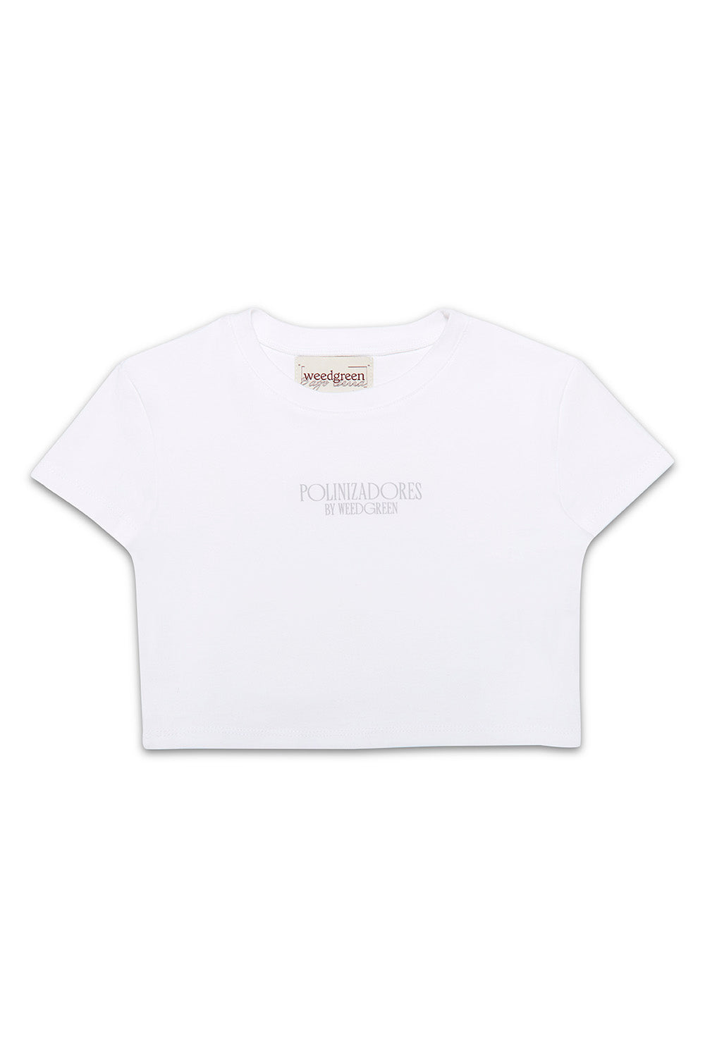 BABY TEE ART FLOR BLANCO