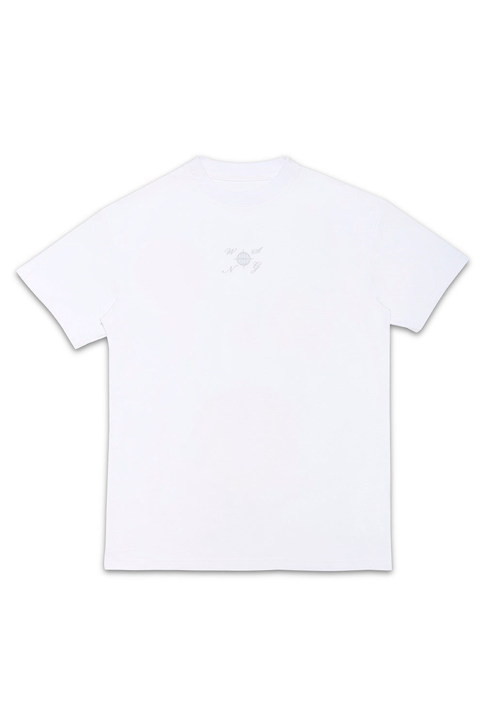 CAMISETA ART FLOR BLANCO