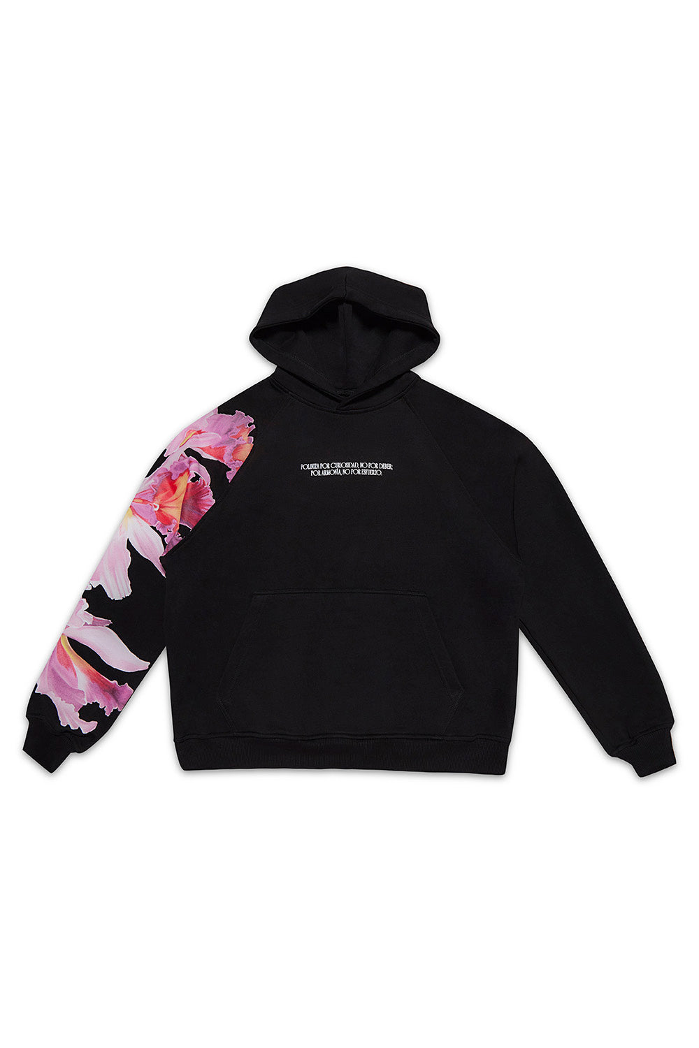 HOODIE ART MONARCA NEGRO