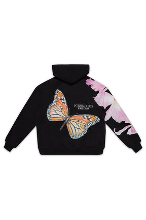 HOODIE ART MONARCA NEGRO