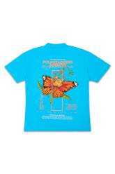 CAMISETA MONARCA AZUL