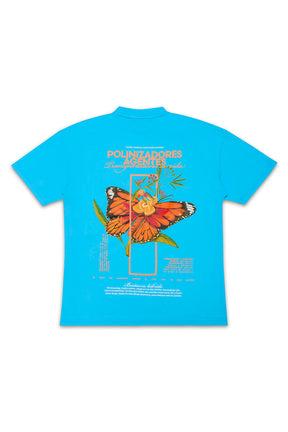 CAMISETA MONARCA AZUL