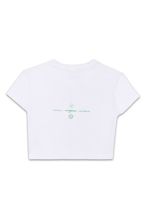 BABY TEE ABEJA BLANCO