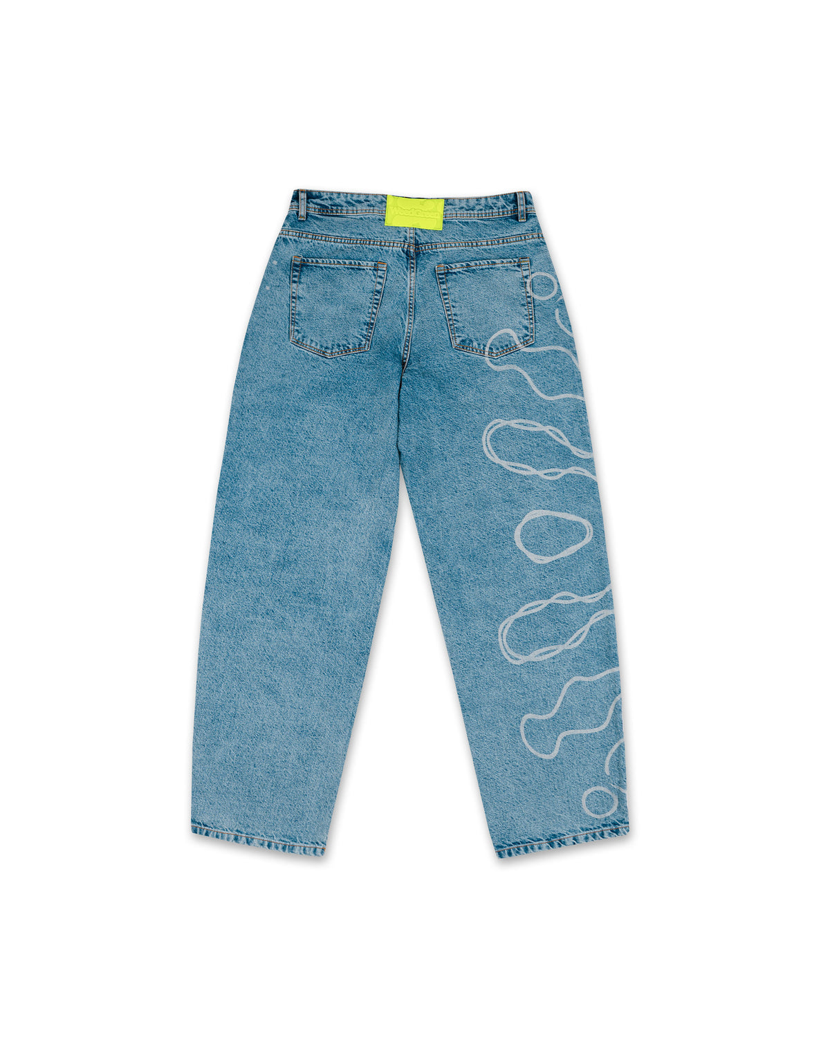 BAGGY JEANS LASSER MUJER HIELO