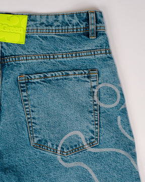 BAGGY JEANS LASSER MUJER HIELO